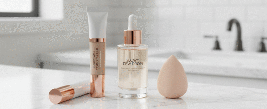 🌸 The Ultimate Glowy Skin Makeup Routine ✨