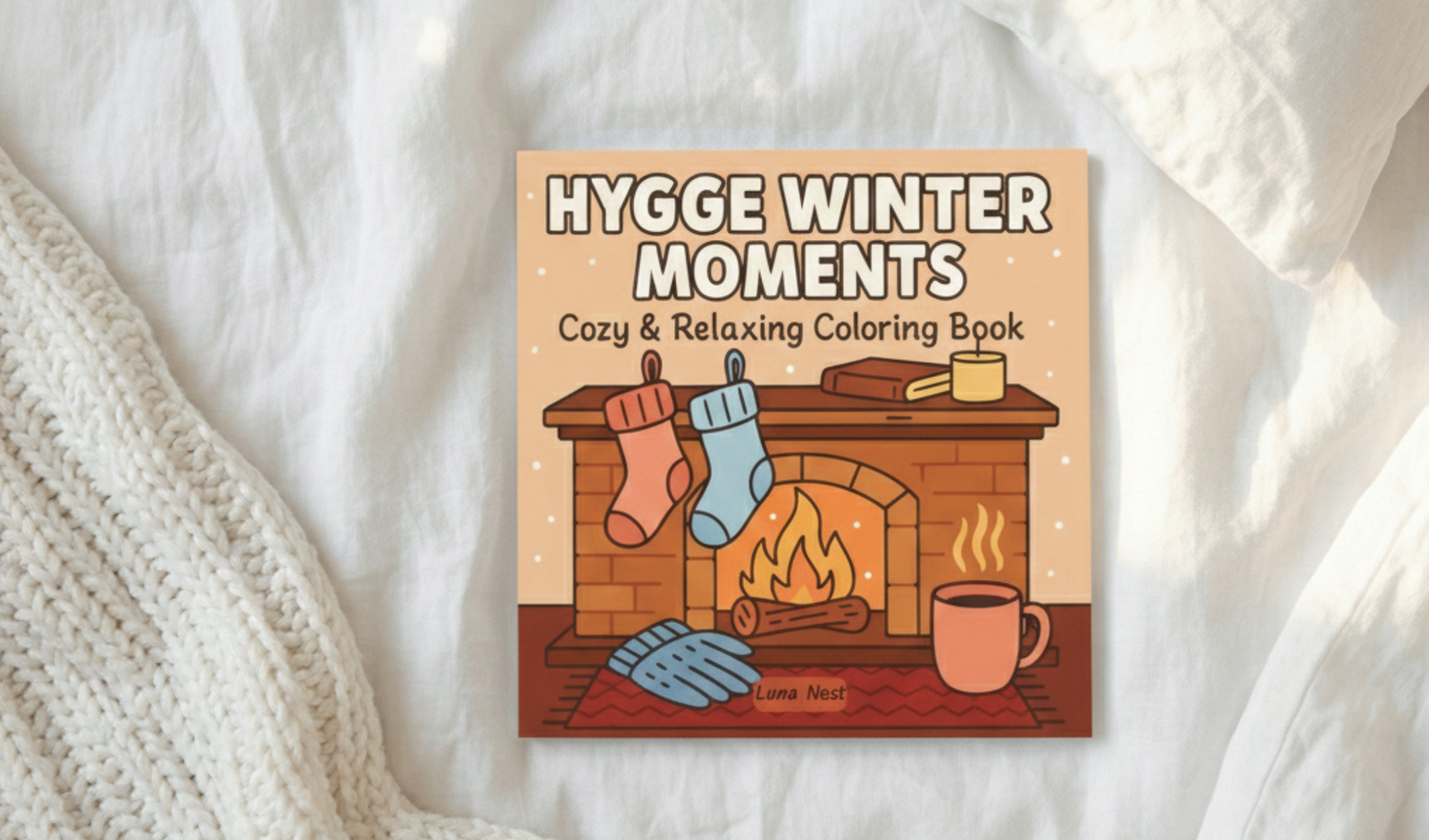Hygge Winter Moments: The Coziest Coloring Book for Winter Self-Care