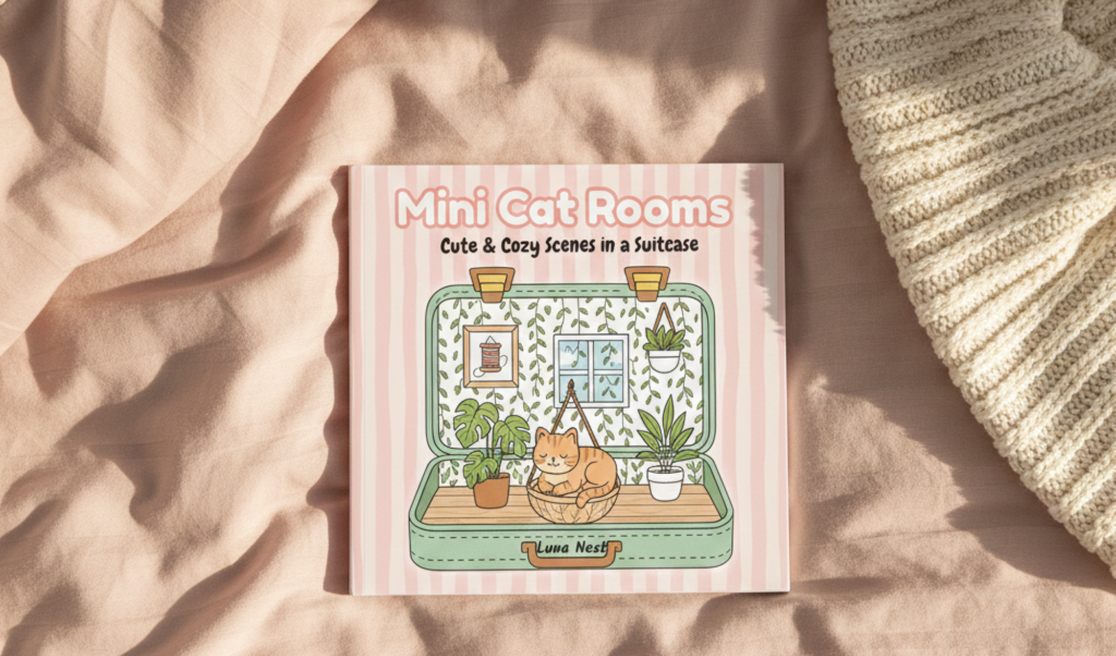 🌿 Mini Cat Rooms: The Cozy Cat Coloring Book Everyone Is Obsessed With