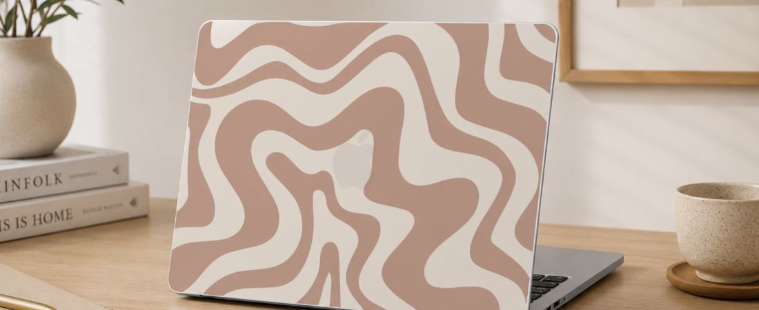 Beige MacBook Essentials for a Calm & Aesthetic Workspace
