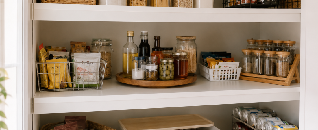 How to Organize a Pantry When You Don’t Have Much Space